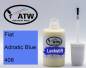 Preview: Fiat, Adriatic Blue, 408: 20ml Lackstift, von ATW Autoteile West.